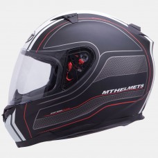 MT Helmets Blade SV RACELINE matt-black-white-red