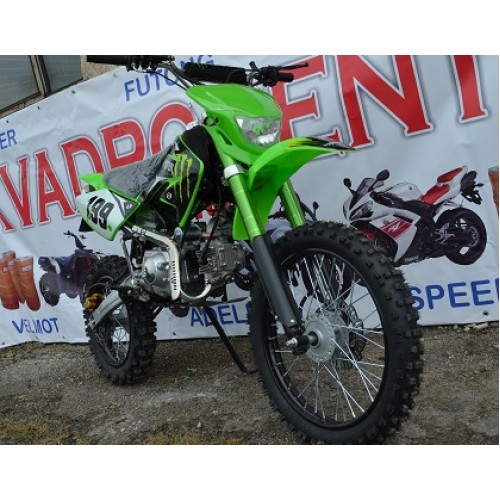 Характеристики Monster 125cc enduro зеленый